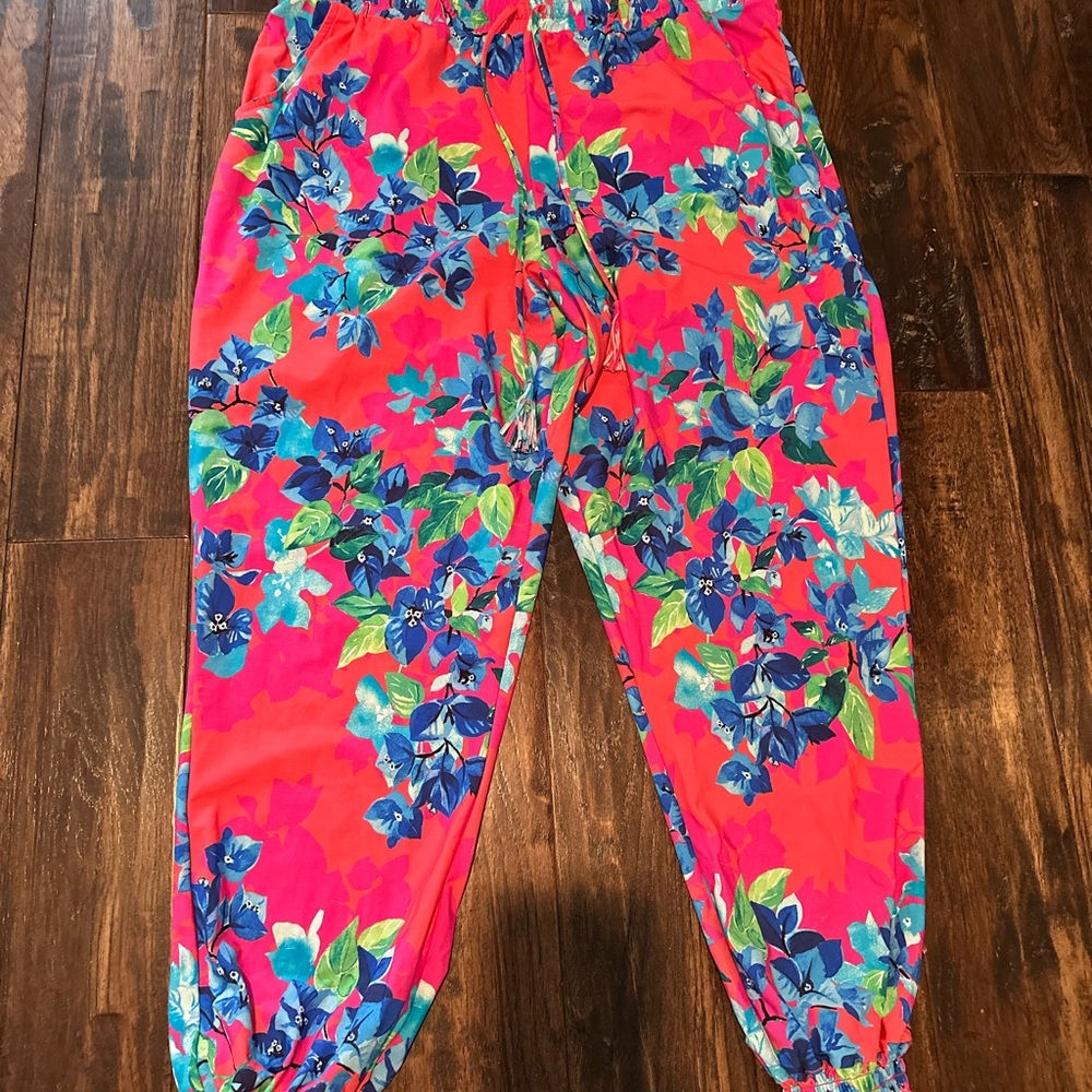 Tommy Bahama Floral joggers new large